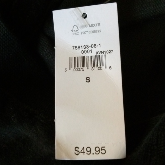 Gap Small Black Velvet Sweater - Picture 3 of 3